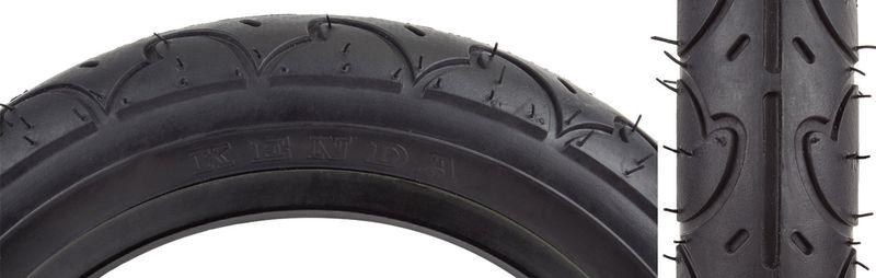 TIRE SUNLT 12-1/2x2-1/4 BK/BK K909 WIRE