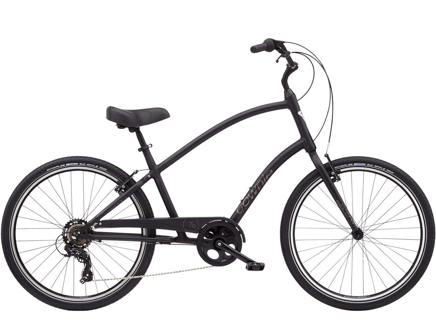 Electra Townie 7D Step Over, Black