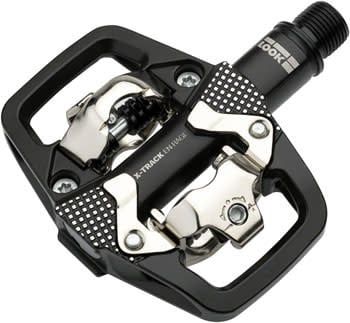 LOOK X-TRACK EN-RAGE Pedals - Dual Sided Clipless with Platform, Chromoly, 9/16&quot;, Black
