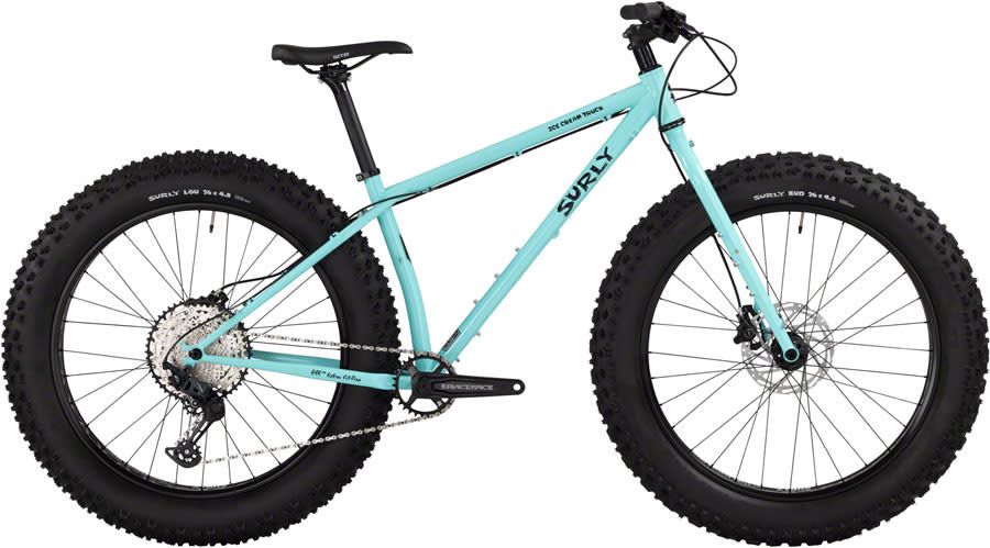 Surly Ice Cream Truck Fat Bike - 26 Steel Safety Mask Blue Medium
