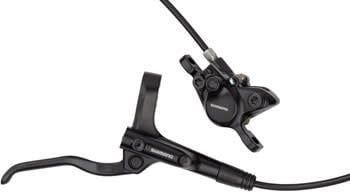 Shimano Alivio BL-MT200/BR-MT200 Disc Brake and Lever - Rear Hydraulic Post Mount Resin Pads Black
