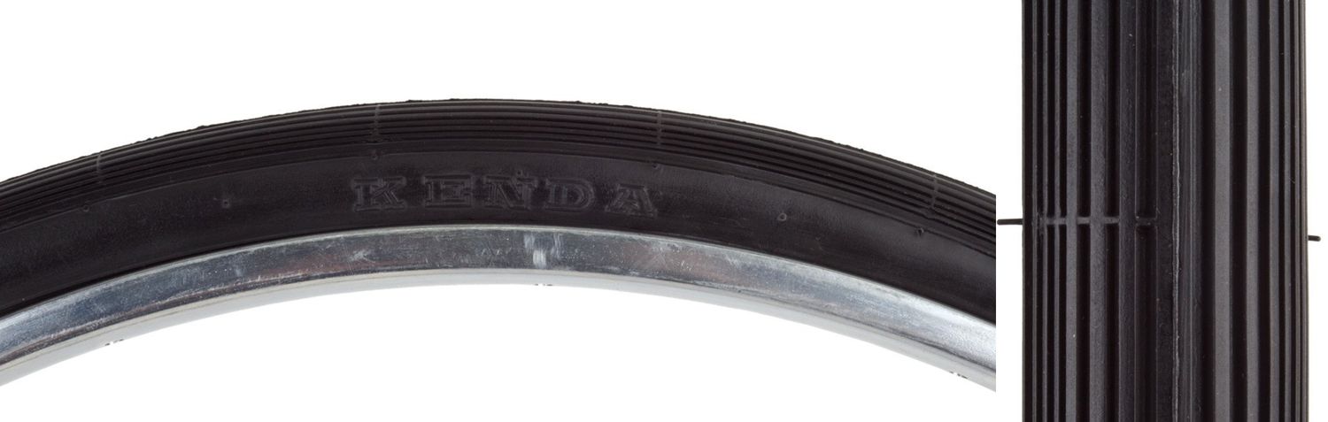 TIRE SUNLT 26x1-3/8 S5/6 BK RD K23 WIRE
