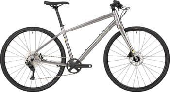 Salsa Journeyer 2.1 Flat Bar Deore 10 700 Bike - 700c, Aluminum, Ash Grey, LG