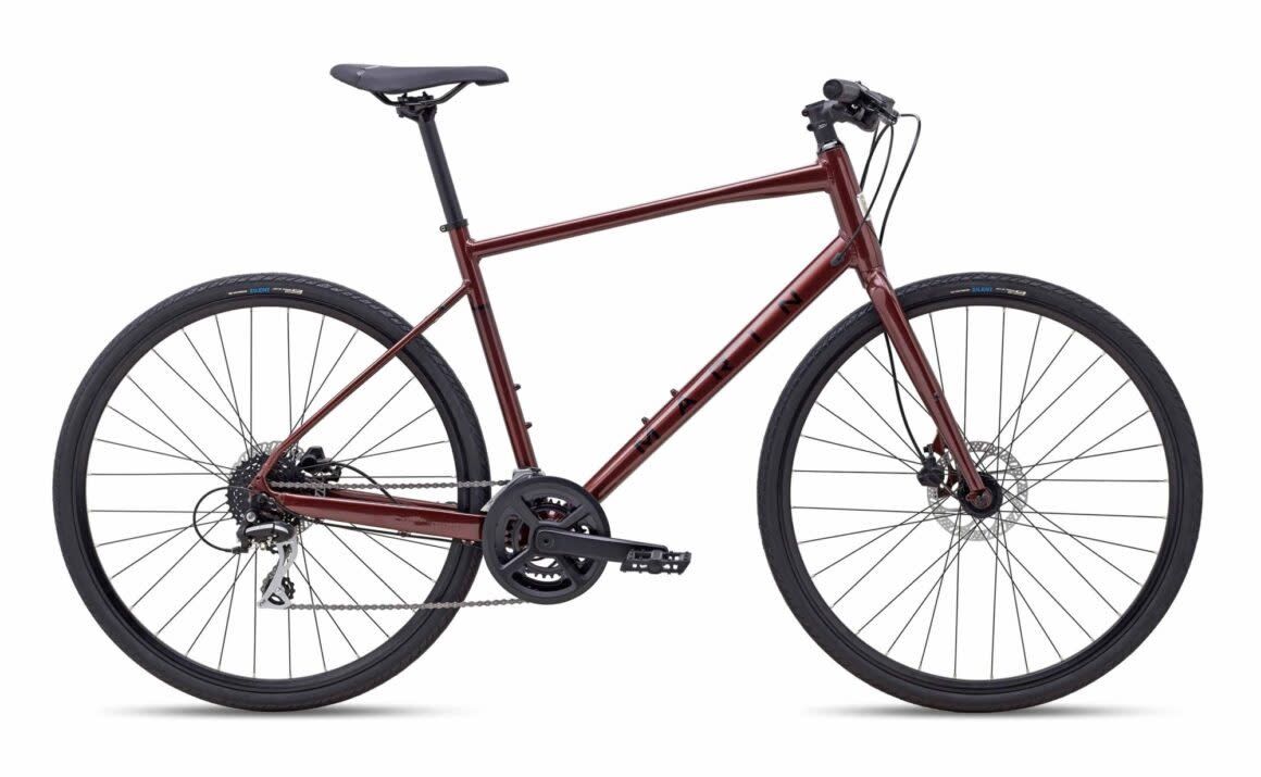 Marin Fairfax 2, 2022, Gloss Red/Black, XS