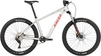 Salsa Rangefinder Advent X 27.5+ Bike - 27.5&quot;, Aluminum, Silver, Medium