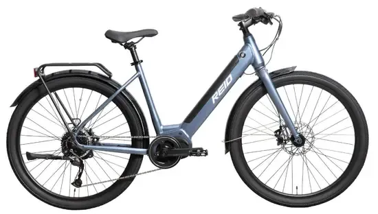 Reid Blacktop 2.0 EBike Step Thru, Navy Blue, Small