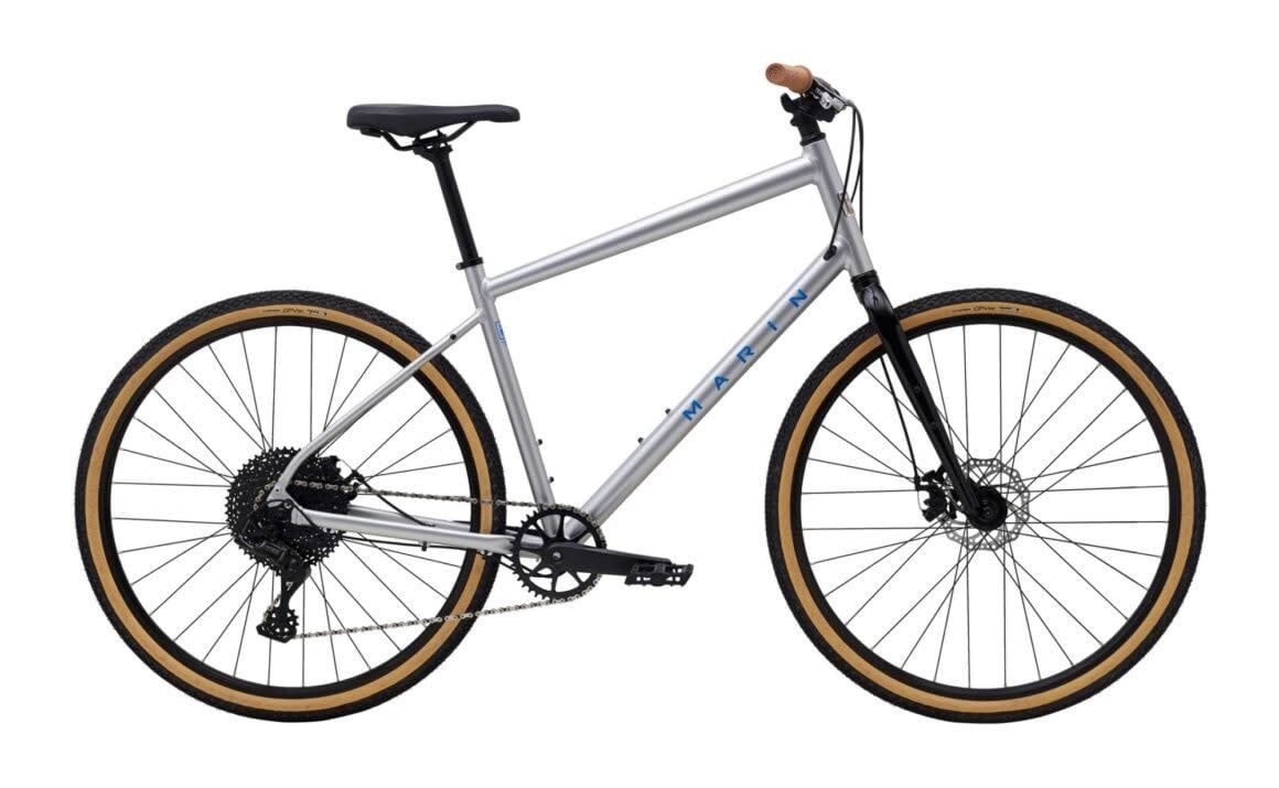 Marin Kentfield 2, Gloss Chrome/Blue, M