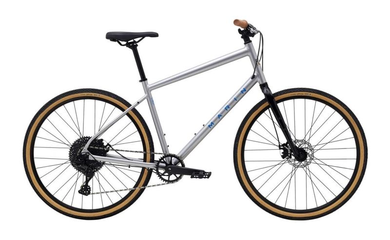 Marin Kentfield 2, Gloss Chrome/Blue, M