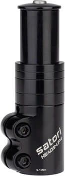 Satori HeadsUp 4 Steerer Extender - 1-1/8&quot;, 67mm extension, Black