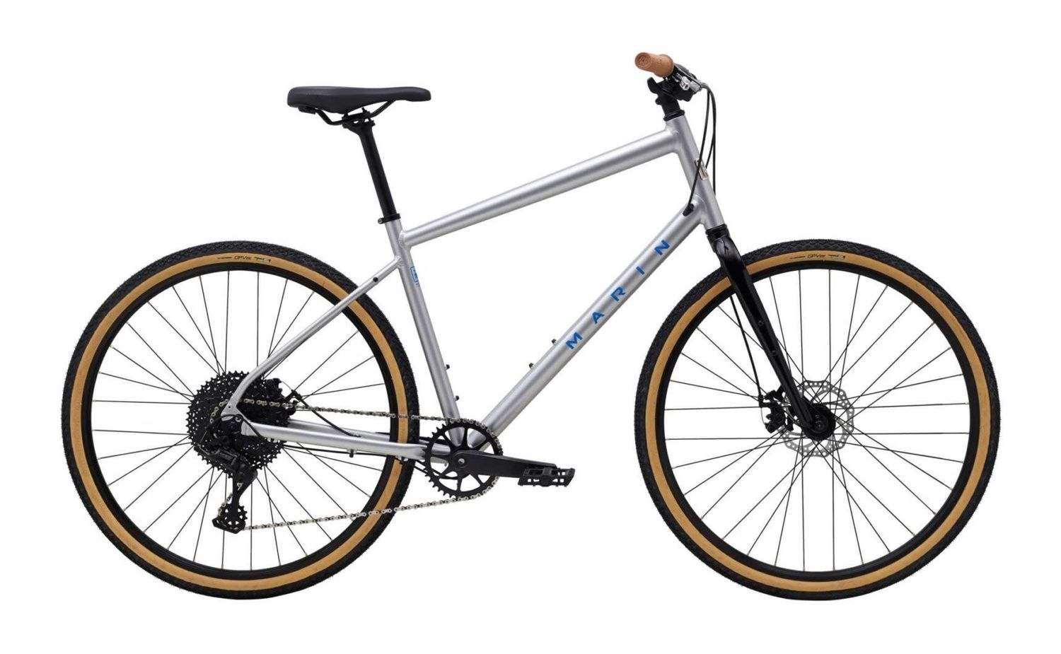Marin Kentfield 2, Silver, XL