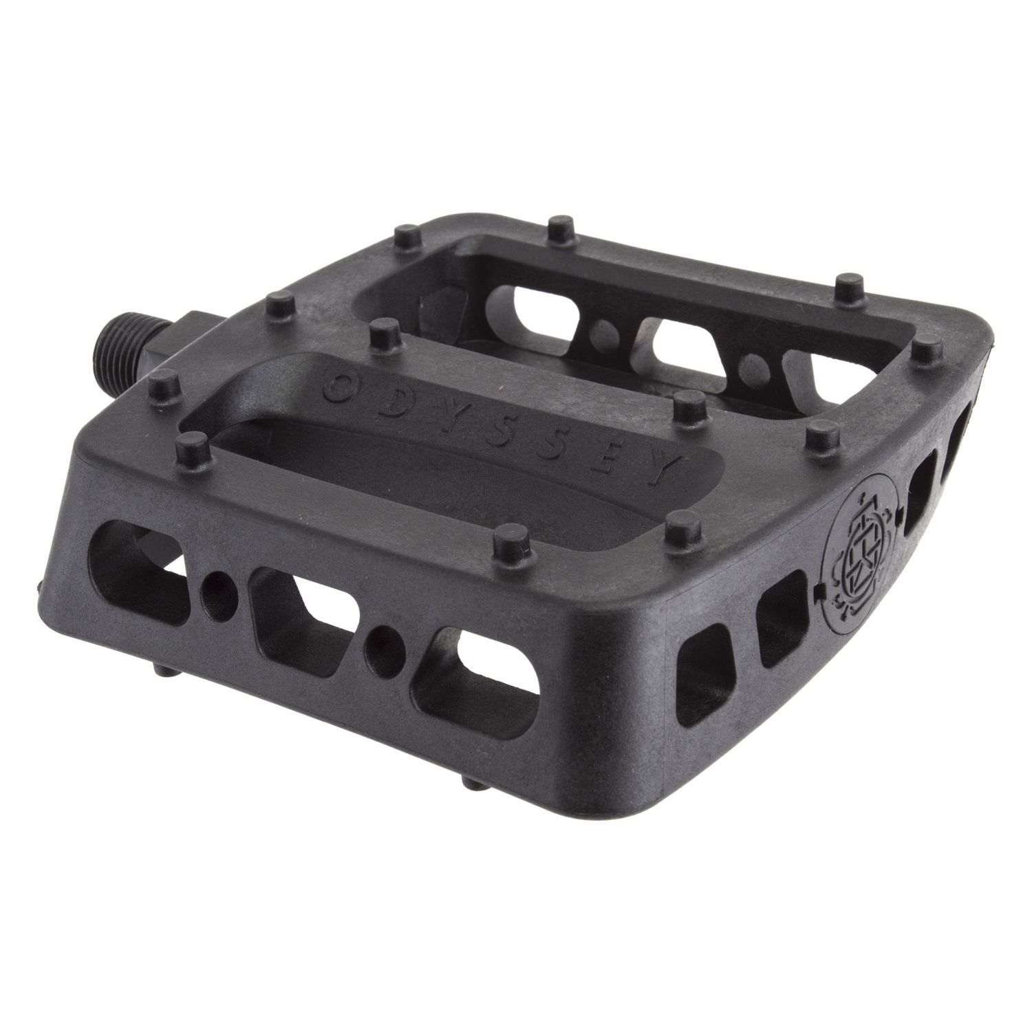 Odyssey Twisted Pro PC Pedals - Platform, Composite/Plastic, 9/16&quot;, Black