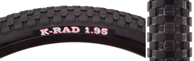 TIRE KEN K-RAD SPORT 20x1.95 BK/BK SRC/60 WIRE 65psi