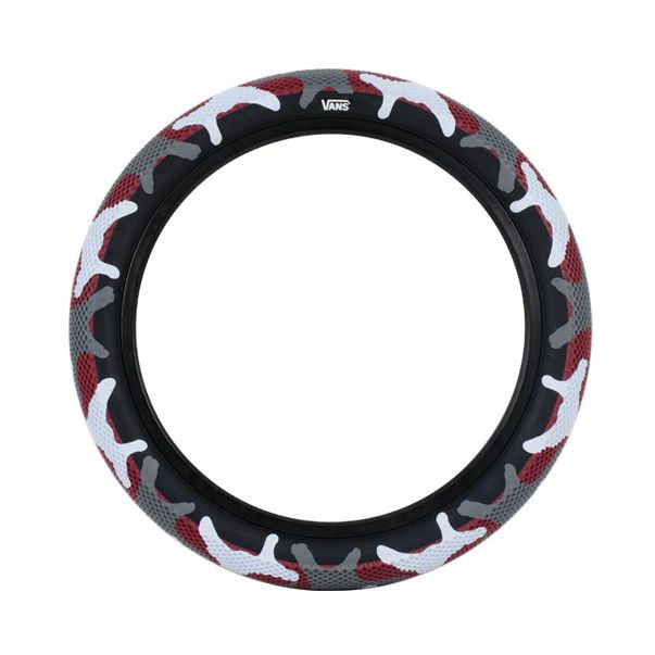 Cult X Vans Tire - 20 x 2.4, Clincher, Wire, Red Camo/Black