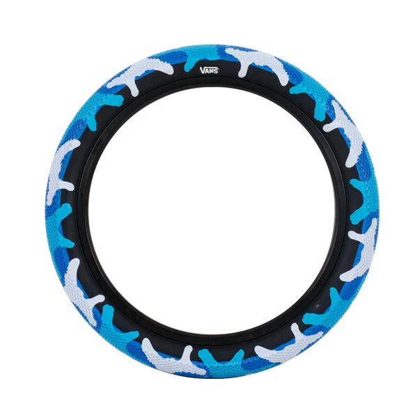 Cult X Vans Tire - 20 x 2.4, Clincher, Wire, Blue Camo/Black