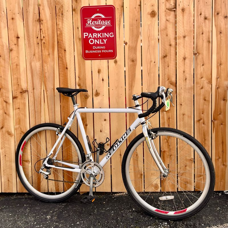 Used Redline Road Bike, White, 58cm