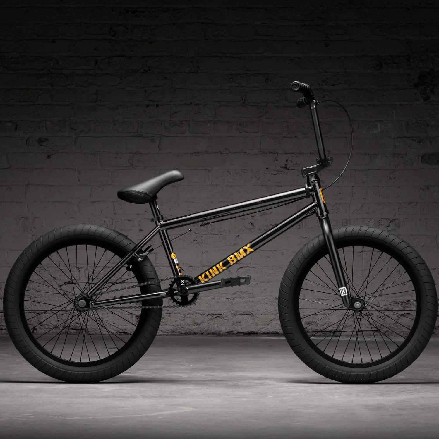 Kink BMX Gap XL 2026, Black/Gold, 21&quot; TT