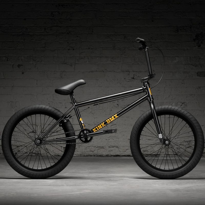 Kink BMX Gap XL 2026, Black/Gold, 21&quot; TT