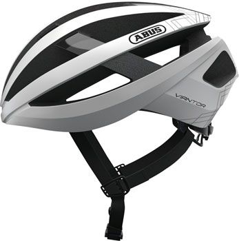 Abus Road Viantor Helmet, Color: Polar White, Size: Small