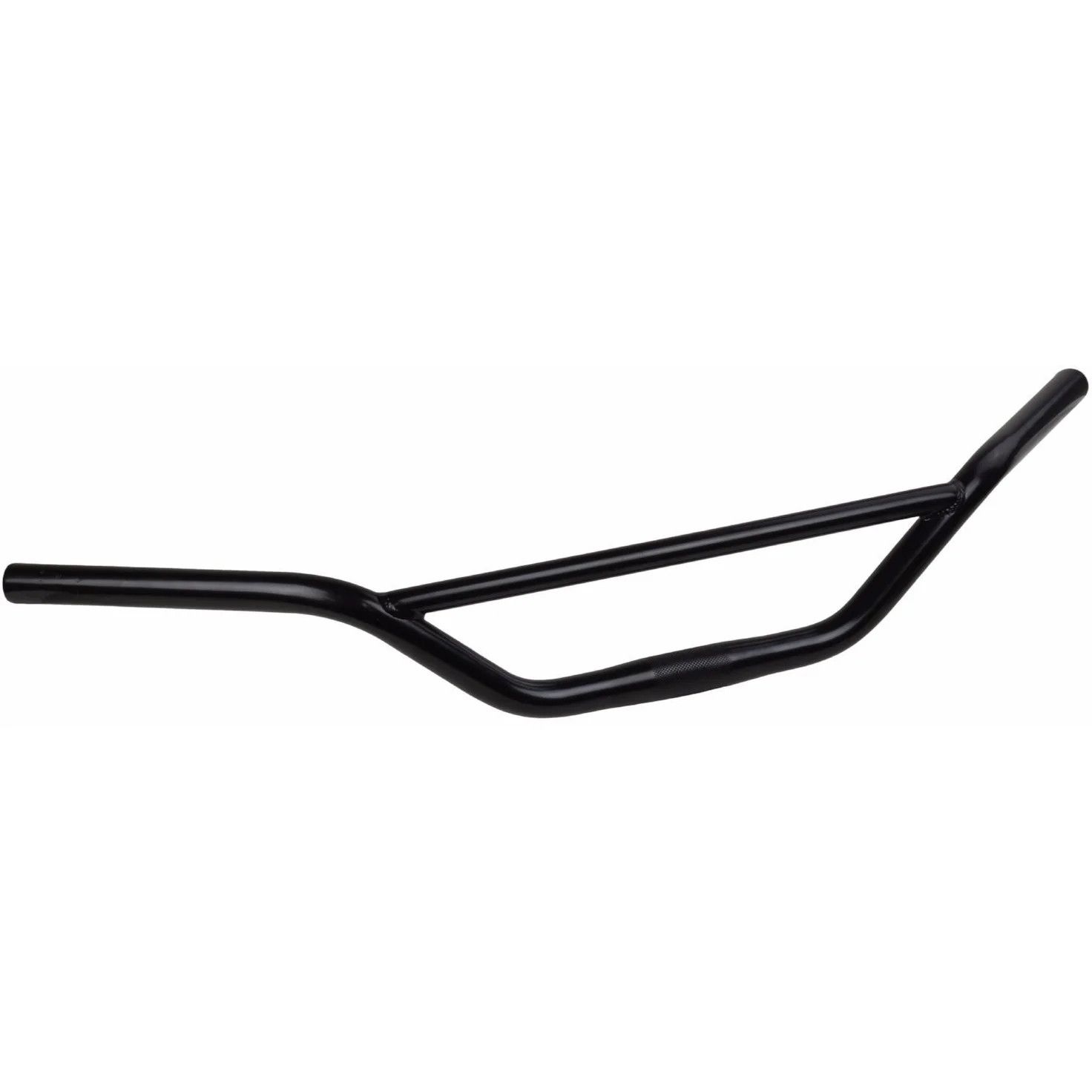 Velo Orange Klunker Handlebar - 25.4 45 Degree Sweep, 76mm Rise, 680mm width, Black