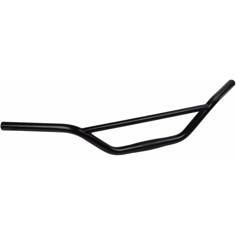 Velo Orange Klunker Handlebar - 25.4 45 Degree Sweep, 76mm Rise, 680mm width, Black