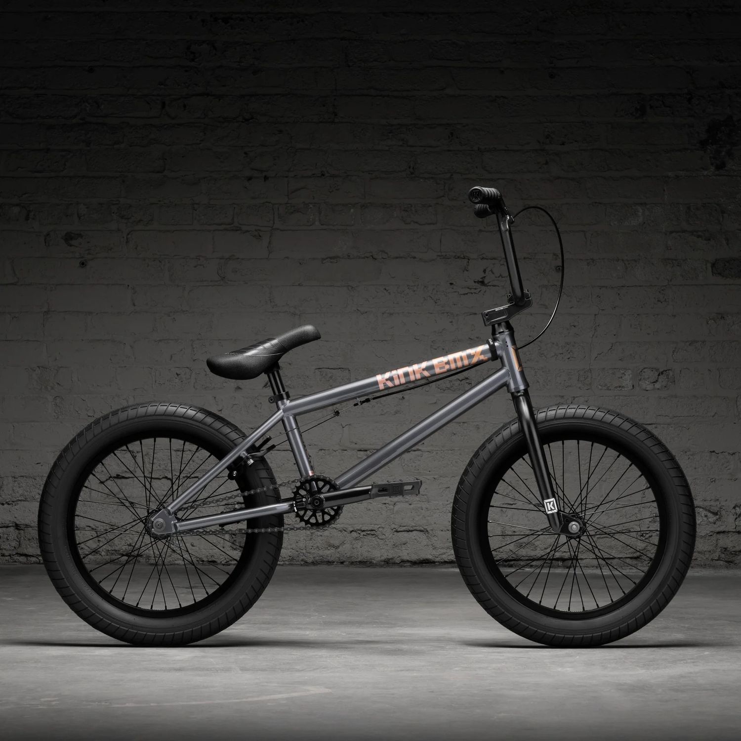 Kink BMX Kicker 2026, Gunmetal Grey, 18&quot;