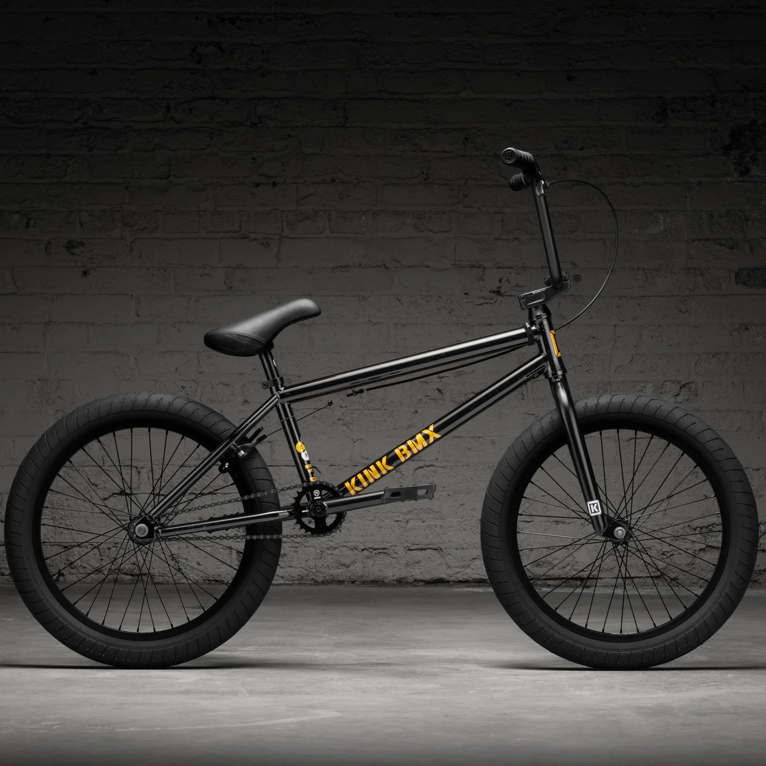 Kink BMX Gap 2026, Black/Gold, 20.5&quot; TT