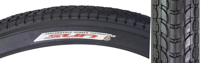 TIRE SUNLT 24x2.125 BK/BK CRSR K927w/SUN LOGO WIRE