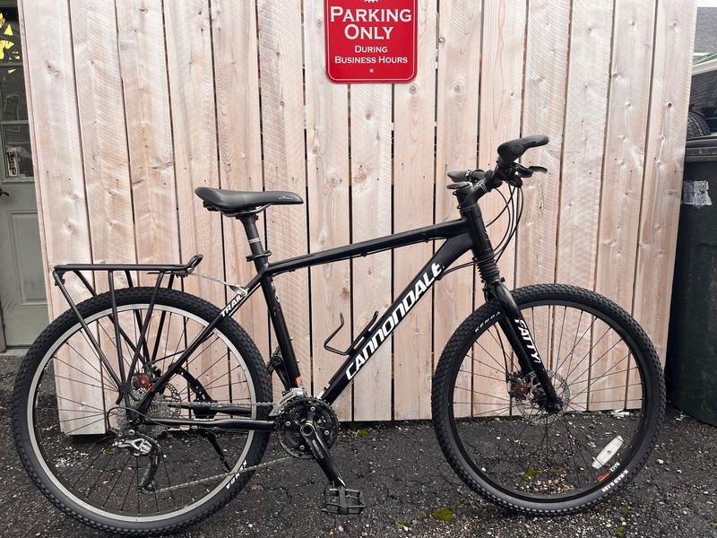 Used Cannondale Trail, Black, 18" Frame