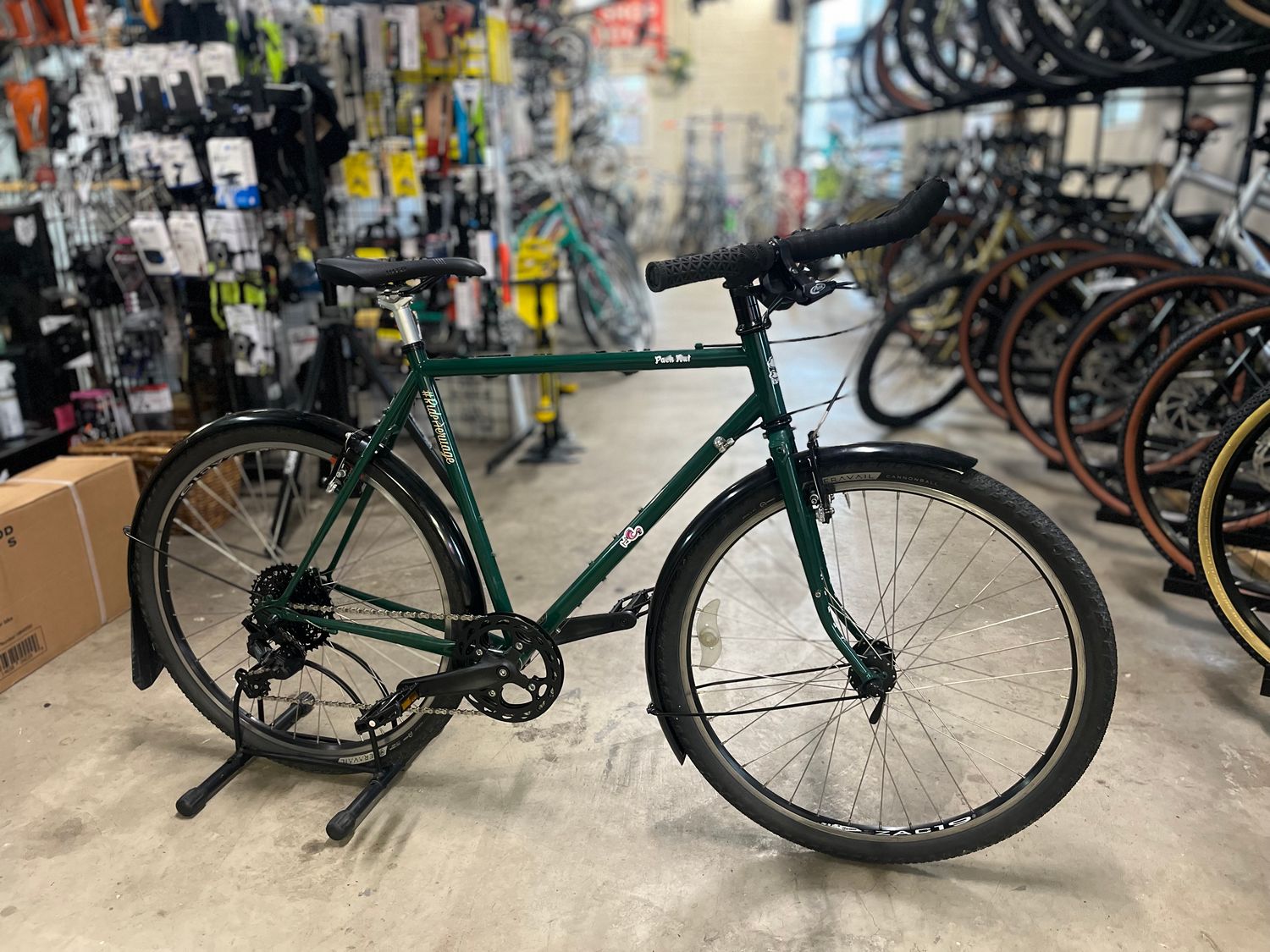 Used Surly Pack Rat, Green, 52cm