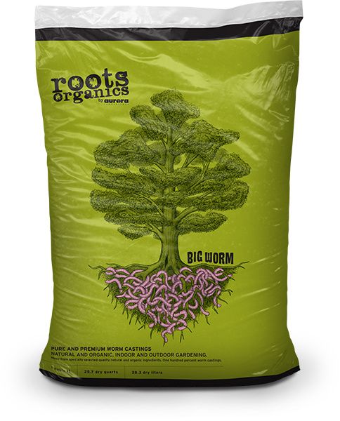 Roots Organics Big Worm Worm Castings (37 lbs)