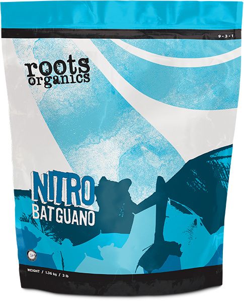 Roots Organics Nitro Bat Guano 3 lb.  9-3-1