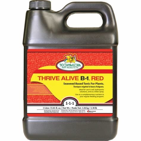 Thrive Alive B1 Red, 1 lt Technaflora