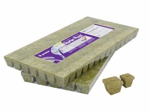 Grodan Rockwool Cubes Case, 1.5x1.5&quot;&quot;, 30 sheets of 98 Wrapped