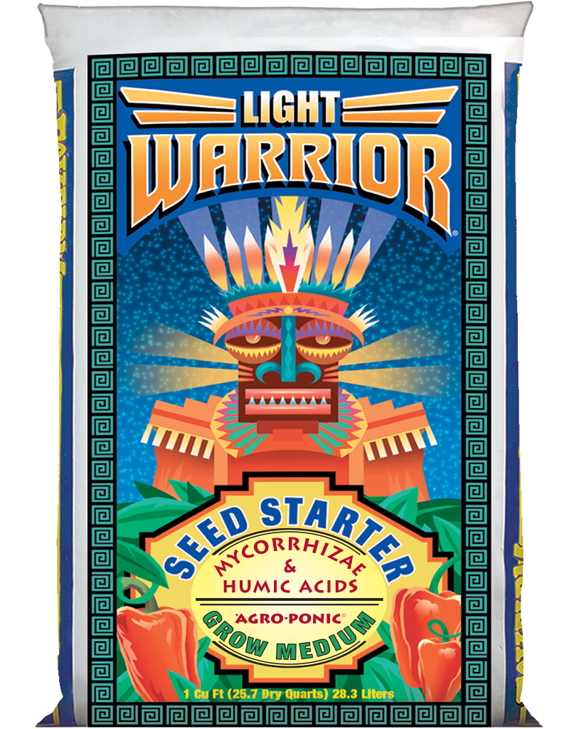 Fox Farm Light Warrior Soilless Mix, 1 cubic feet.