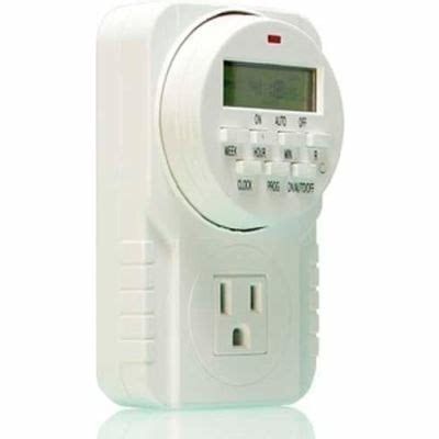 7-Day Grounded Digital Programmable Timer