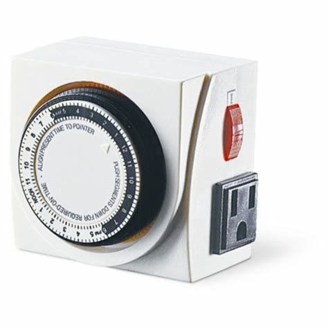 Dual Outlet Grounded Timer