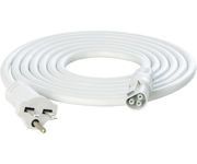PHOTOBIO X White Cable Harness, 16AWG 208-240V Plug, 6-15P, 10&#39;