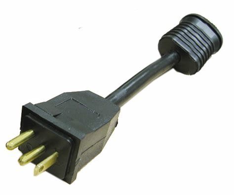 Sunlight Ballast to Hydrofarm Socket Plug Adaptor