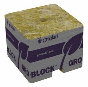 Grodan Rockwool 1.5&quot;x1.5&quot; wrapped each