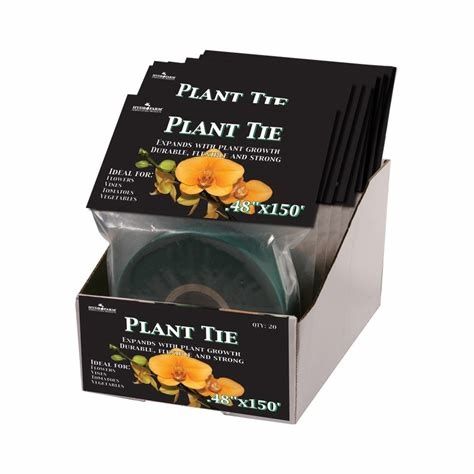 Hydrofarm Plant Tie Tape, 150&#39; x 1/2&quot;, 8 mil