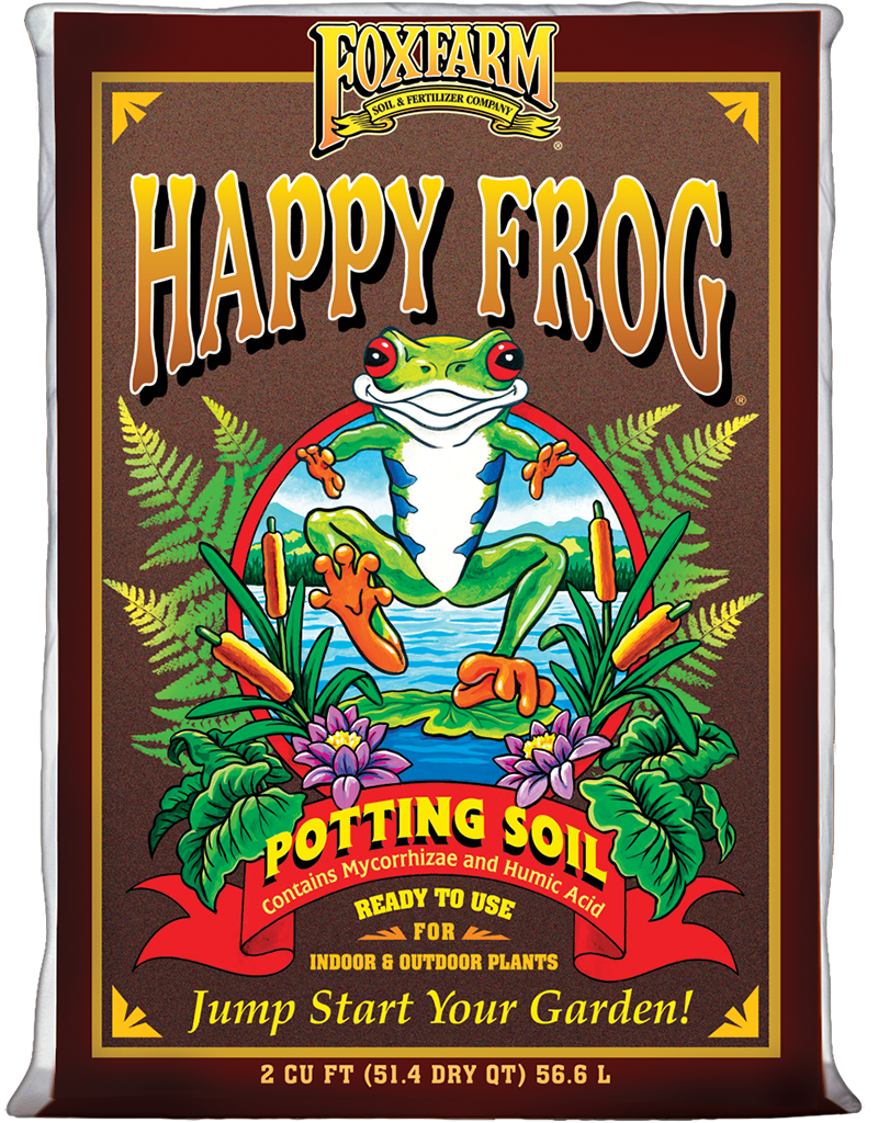 Fox Farm Happy Frog Potting Soil, 2 cubic feet (51.4 dry qts)