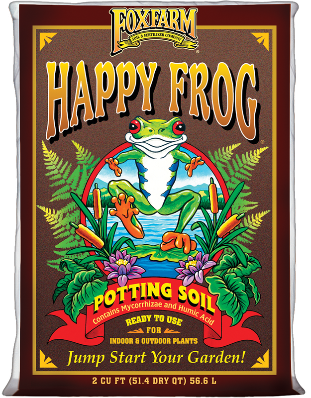 Fox Farm Happy Frog Potting Soil, 2 cubic feet (51.4 dry qts)