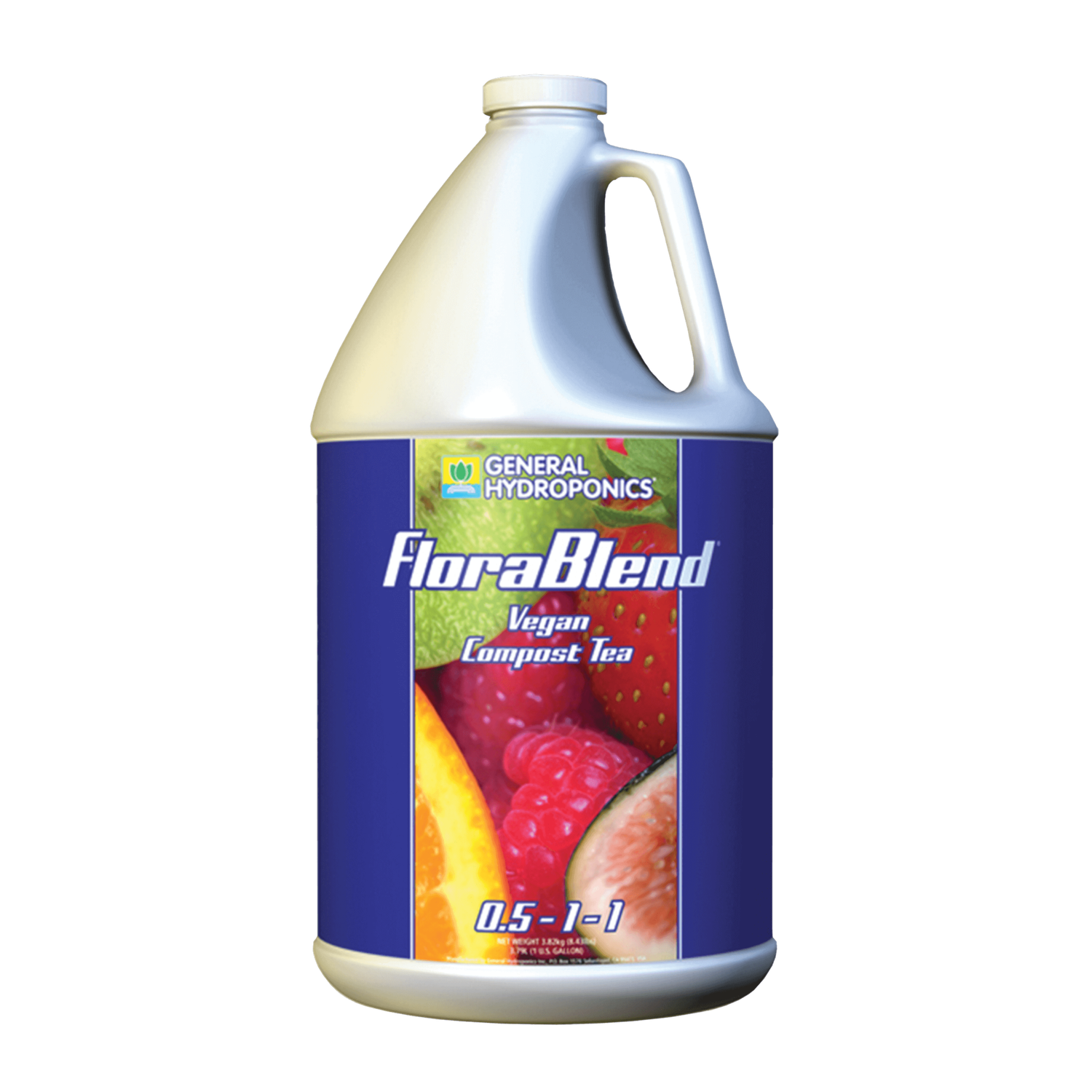 General Hydroponics Flora Blend - Vegan Compost Tea 0.5-1-1. 1 gallon