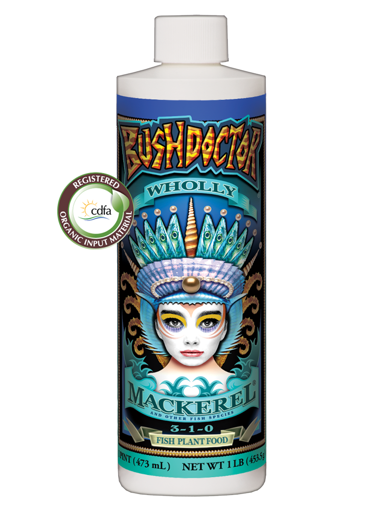 Fox Farm BushDoctor Wholly Mackerel, 1 pint