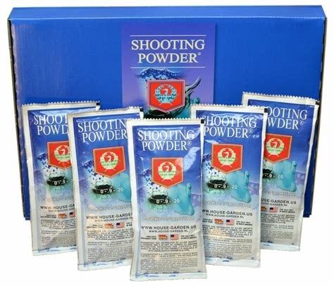 House &amp; Garden Shooting Powder case of 5 sachets
