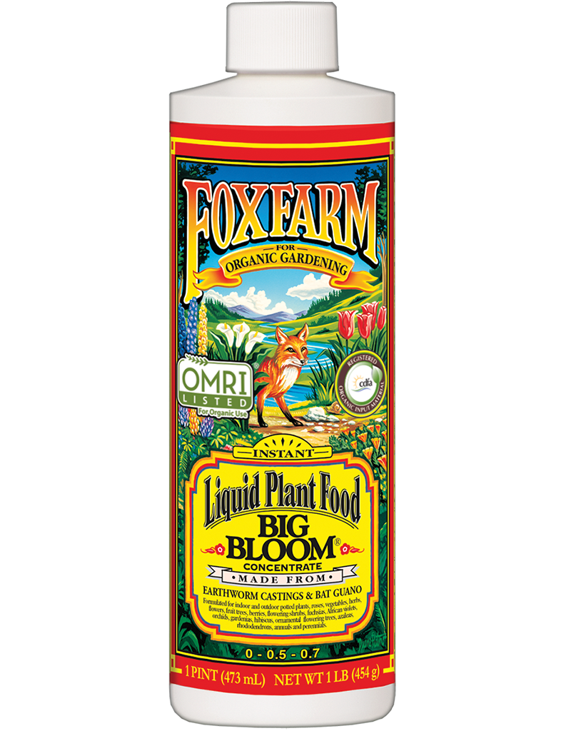 FoxFarm Big Bloom Liquid Concentrate, 1 pt