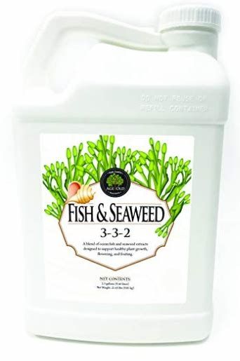 Age Old Fish &amp; Seaweed (3-3-2), 2.5 Gallon