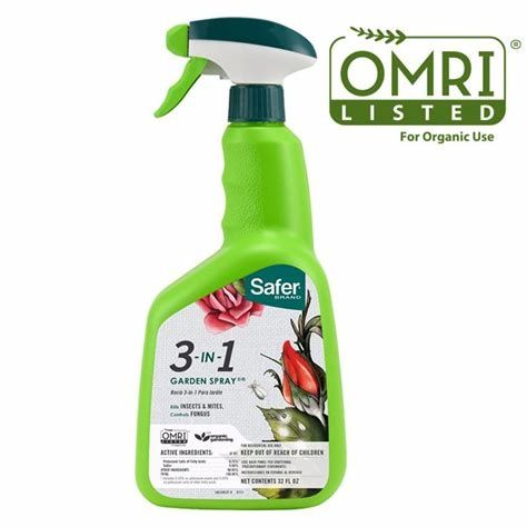 Safer&#39;s 3 in 1 Garden Spray, 32 oz