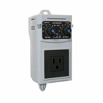 Autopilot Analog 24hr Day &amp; Night Cooling/Heating Thermostat