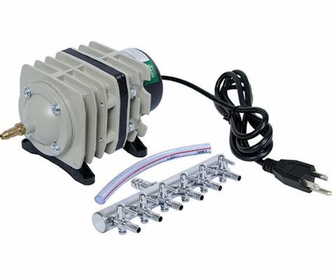 Commercial Air Pump with 8 outlets, 70 lt per minute